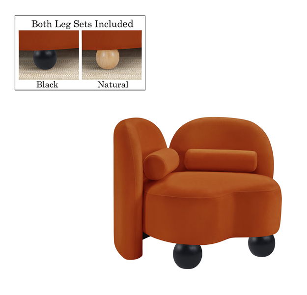 Daphne - Velvet Chair