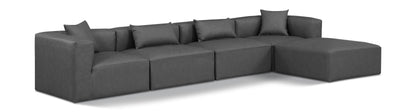 Cube - 5 Piece Modular Sectional With Chaise