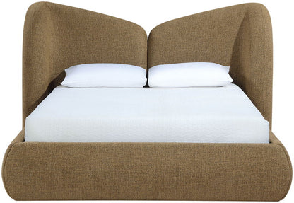 Elowen - Chenille Fabric Upholstered Bed