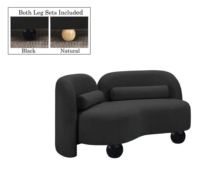 Daphne - Boucle Loveseat