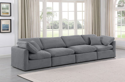 Indulge - Velvet 4 Seat Modular Sofa