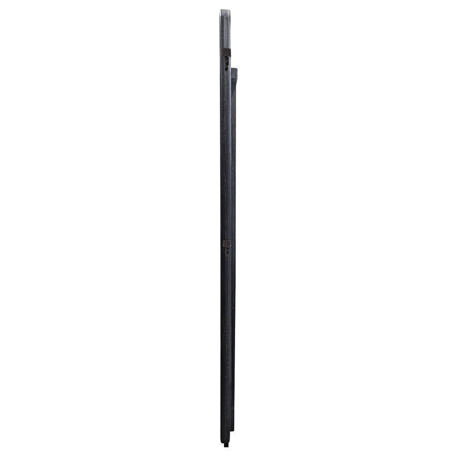 Leandro - 76" Full Length Floor Mirror - Burnished Black