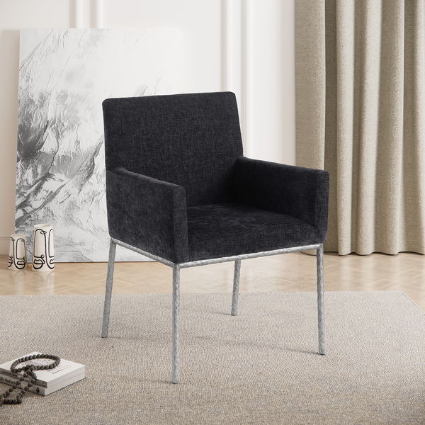 Reeves - Dining Chair With Silver Legs (Set of 2)