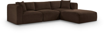 Shaggy - 4 Piece Modular Sectional