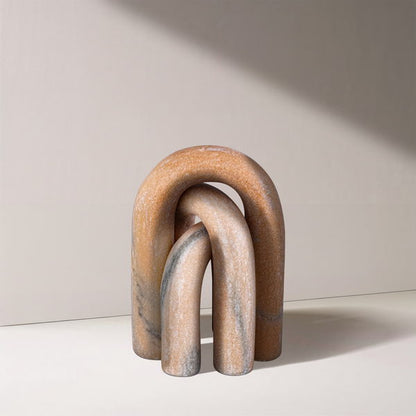 Arco - 3 Piece Marble Decorative Object