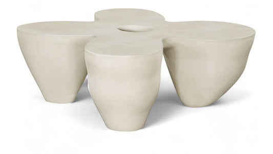 Fiore - Concrete Coffee Table - Taupe