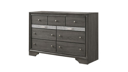 Matrix Gray - Queen 4 Piece Bedroom Set
