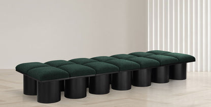 Pavilion - 14 Piece Modular Bench With Black Base