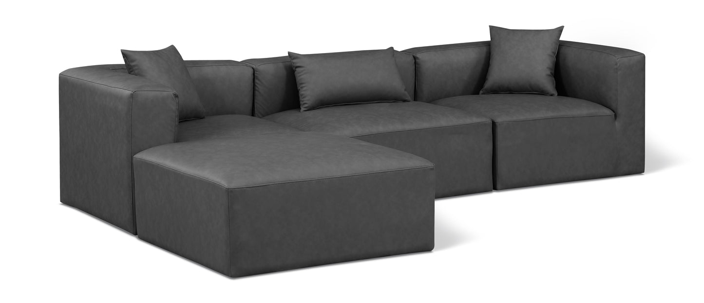 Cube - 4 Piece Modular Sectional With Chaise
