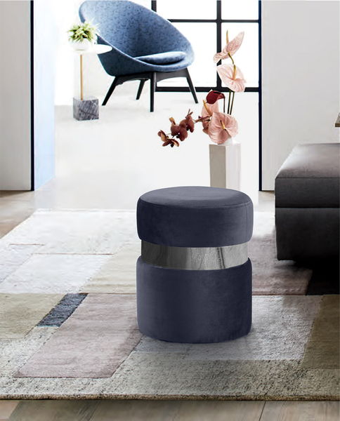 Hailey - Round Ottoman