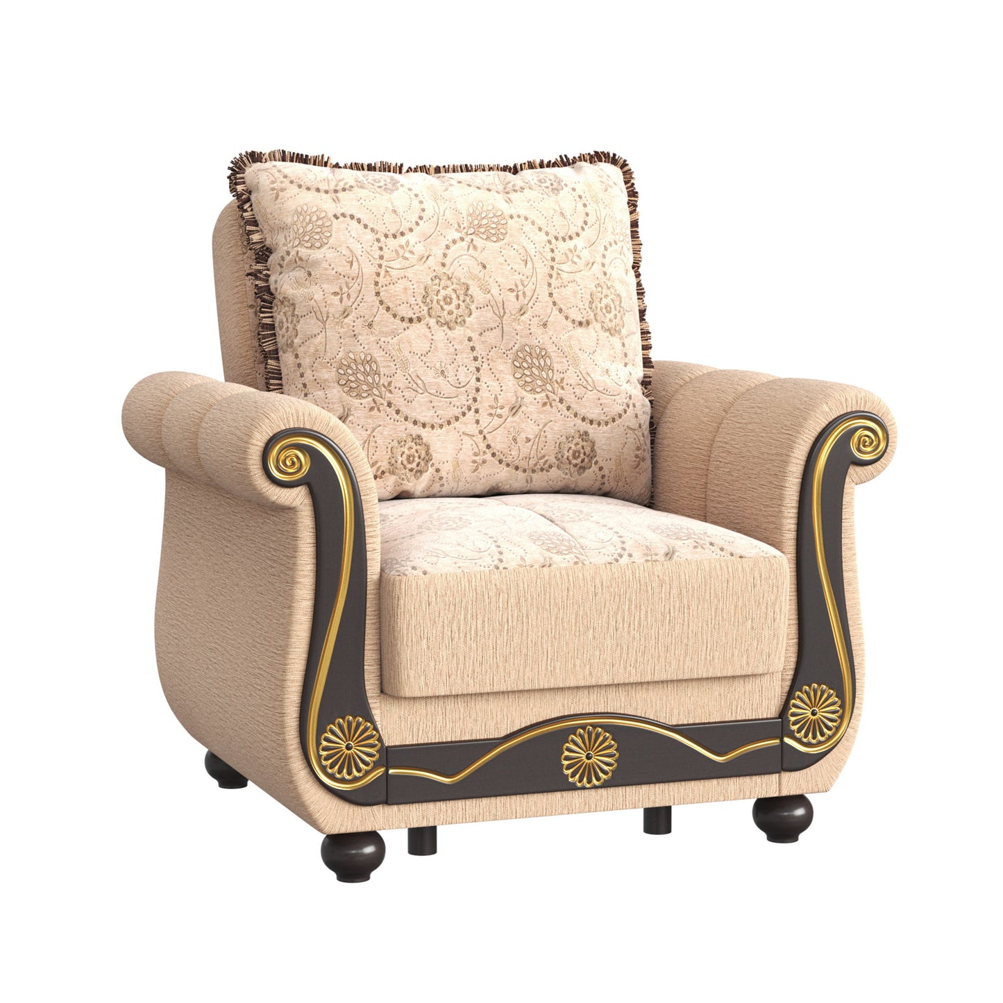 Ottomanson Americana - Convertible Armchair With Storage