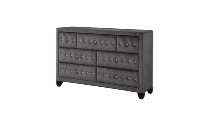 Gray Hazel - Queen 4 Piece Bedroom Set