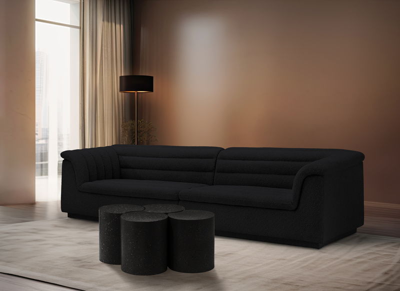 Dimple - 4 Piece Modular Coffee Table - Terazzo Finish