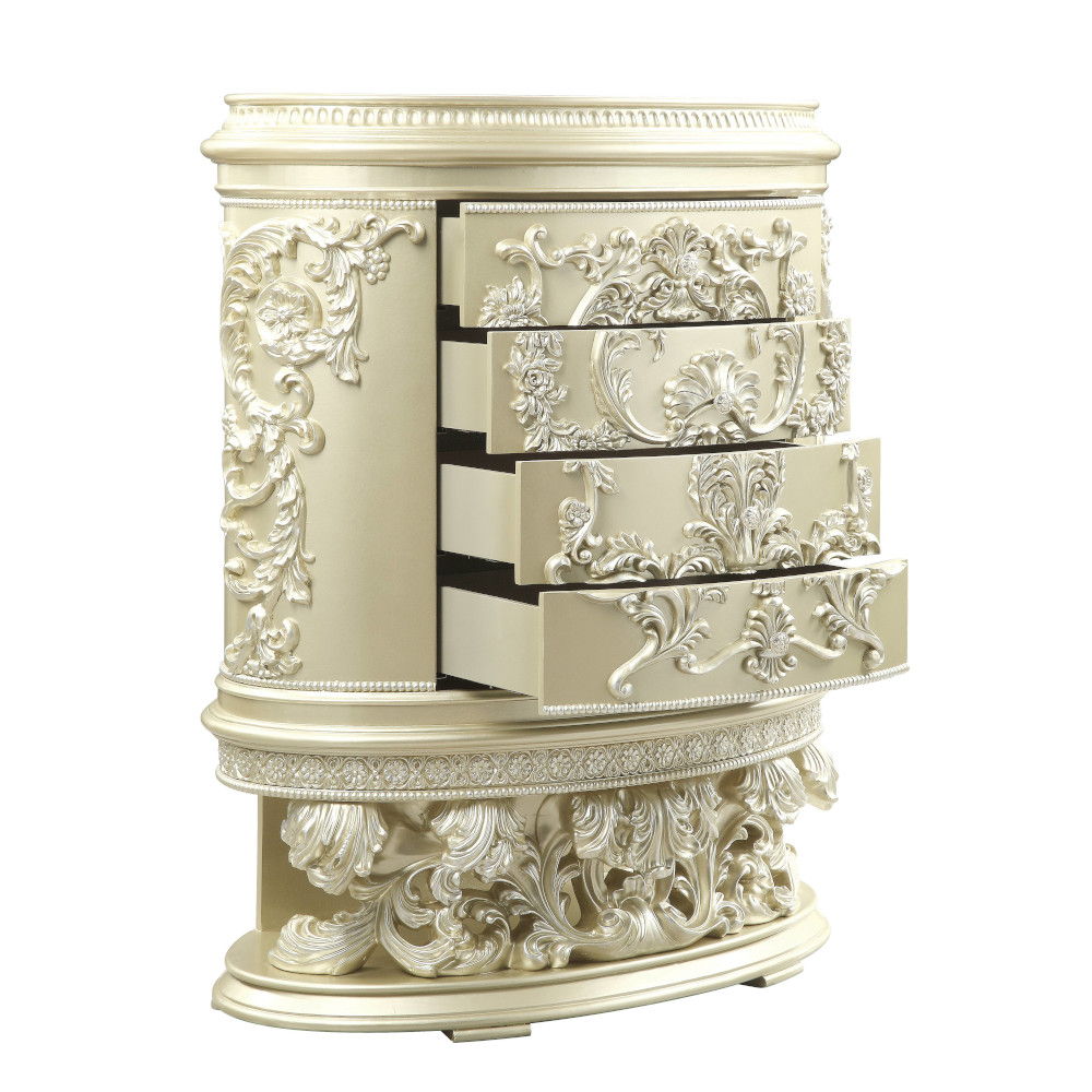 Vatican - Bedroom Set - Champagne Silver