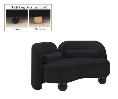 Daphne - Velvet Loveseat