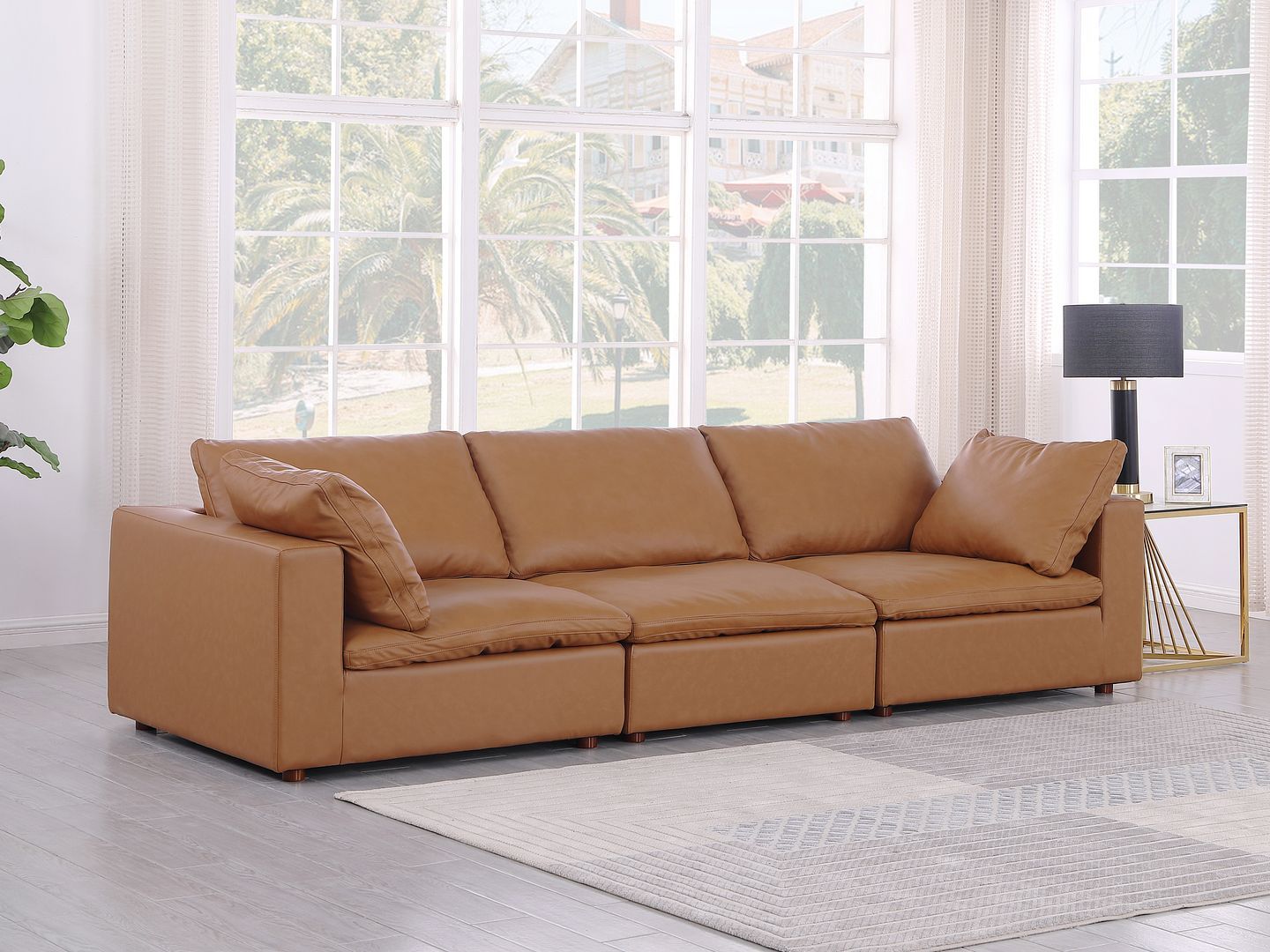 1100 - Modular Sofa (Top-Grain Italian Leather)
