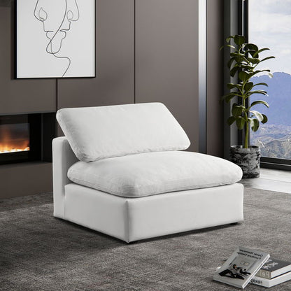 Comfy - Velvet Armless Chair