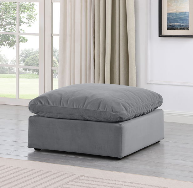 Indulge - Velvet Ottoman