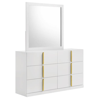 Ines - 6-Drawer Bedroom Dresser Cabinet