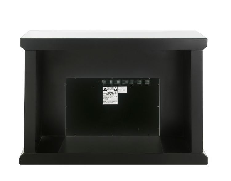 Noralie - Fireplace - Faux Diamonds & Mirrored