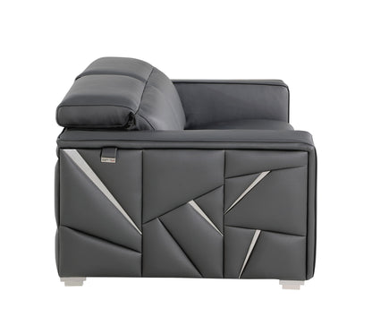 1120 - Leather Sofa