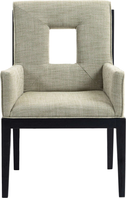 Gwendolyn - Dining Arm Chair With Black Frame