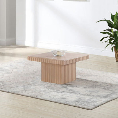 Spencer - 12" Oak Veneer Coffee Table