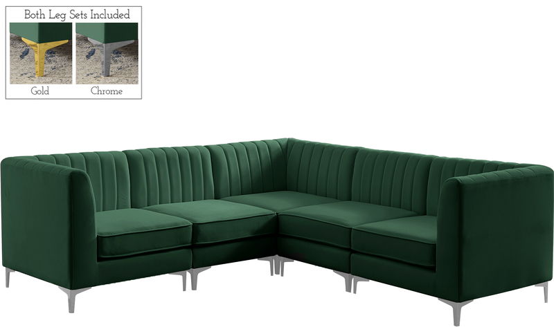 Alina - 5 Piece Modular Corner Sectional