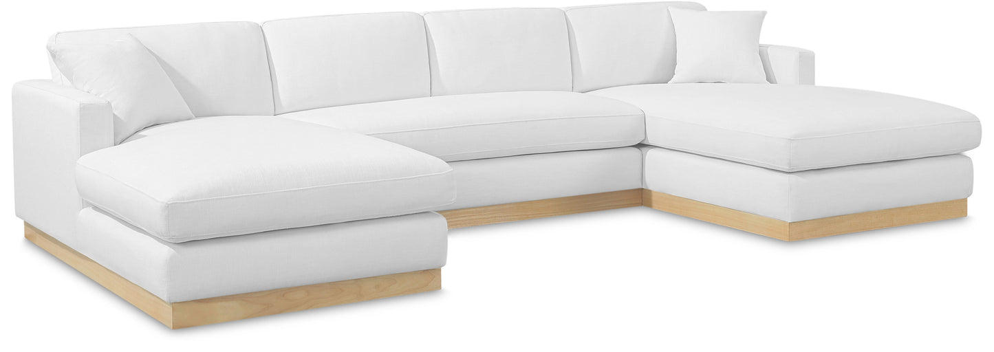 Johanna - 3 Piece Sectional - Natural Base