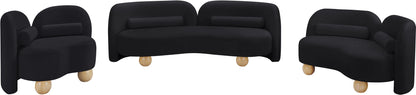 Daphne - Velvet Loveseat
