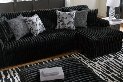 Midnight-Madness 2-Piece Sectional Sofa with Chaise