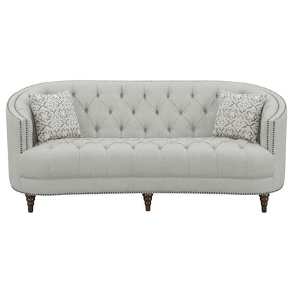 Avonlea - Upholstered Sloped Arm Sofa Set Fabric