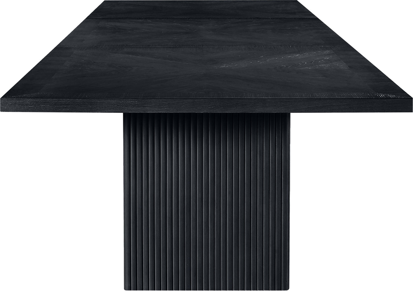 Belinda - Wood Mid-Century Modern Modular Dining Table - Black