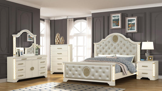 Jasmine - Queen 4 Piece Bedroom Set