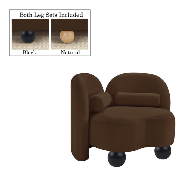 Daphne - Velvet Chair