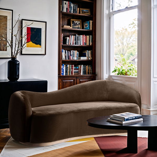 Gustavo - Velvet Upholstered Sofa