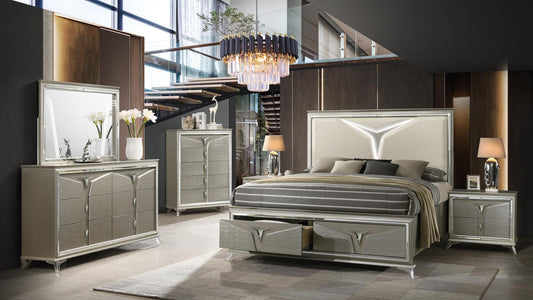 Samantha - King 5 Piece Bedroom Set