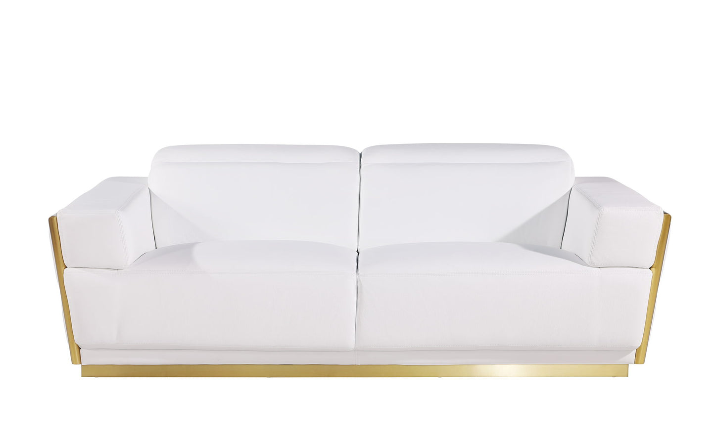 1111 - Leather Loveseat