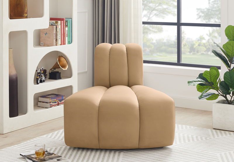 Arc - Velvet Reverse Corner Chair