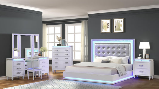 Passion w/ Vanity - King 5 Piece Bedroom Set