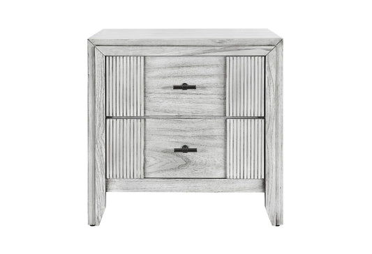 Elsie - Nightstand - Light Grey