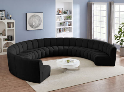 Infinity - 9 Piece Boucle Modular Sectional