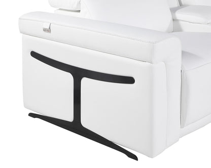 1126 - 8-Piece Modular Power Reclining Sofa & Loveseat Set In With 5 Power Recliners & Power Headrests