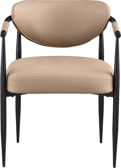 Virella - faux Leather Upholstered Dining Chair (Set of 2) - Black Base