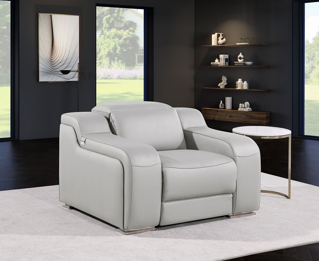 1116 - Power Reclining Chair With Power Headrests