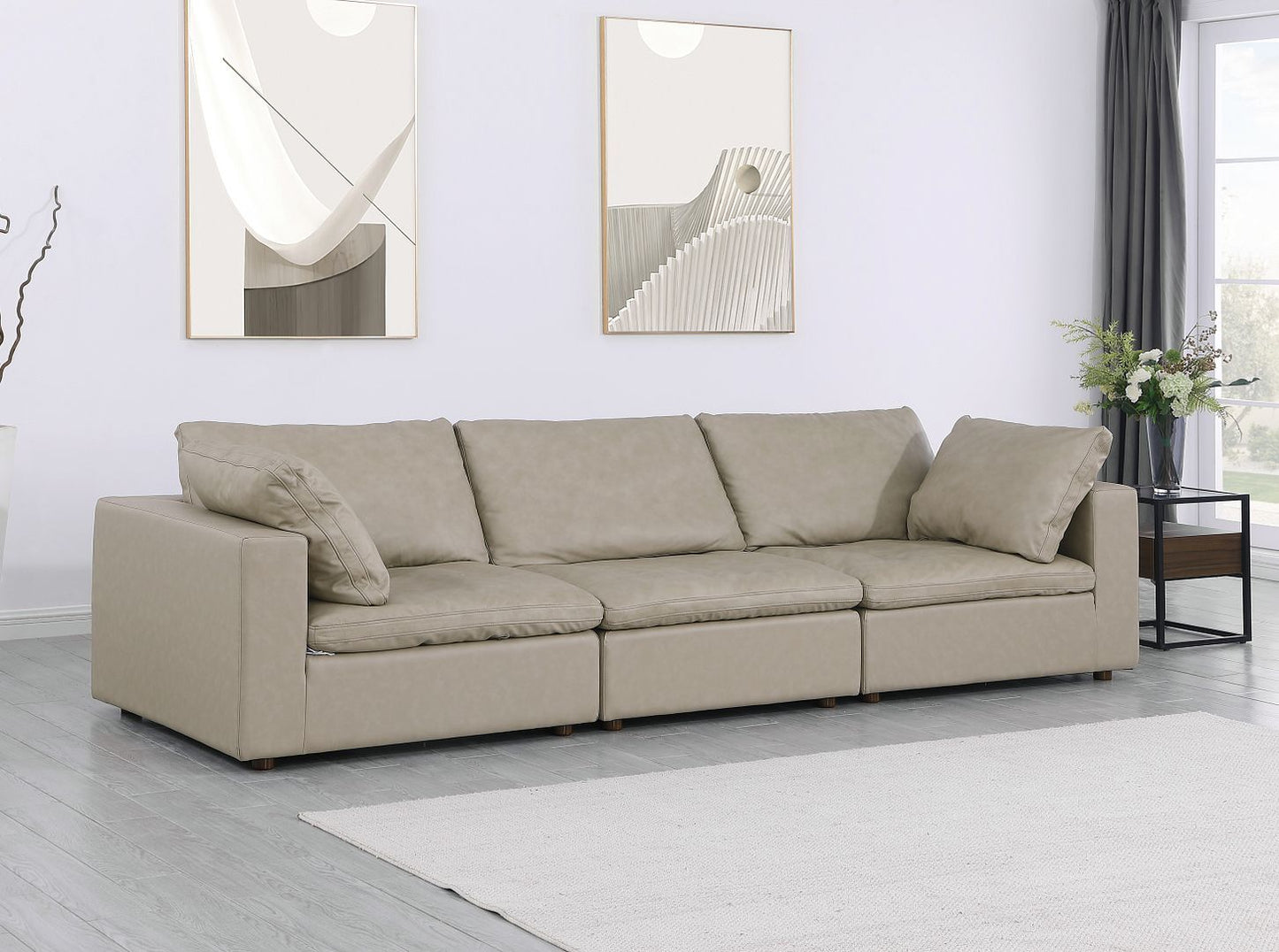 1100 - Modular Sofa (Top-Grain Italian Leather)