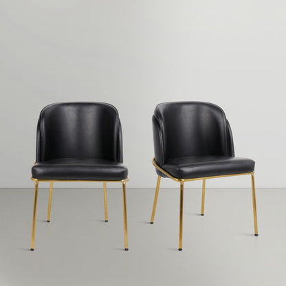 Jagger - Dining Chair (Set of 2) - Gold Base