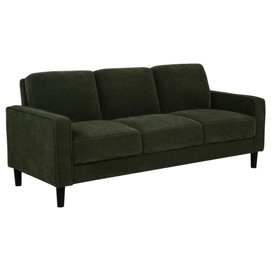 Ruth - Upholstered Track Arm Sofa Set