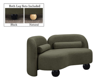 Daphne - Boucle Loveseat