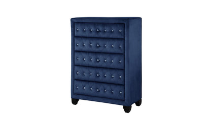 Blue Vanity Hazel - King 5 Piece Bedroom Set
